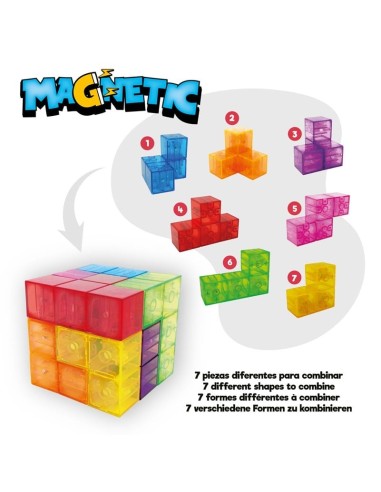 Magic Magnetic Cube Juegaconmigo