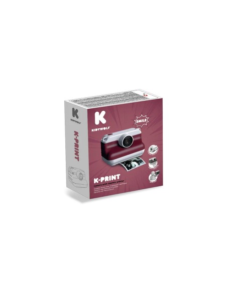Cámara Infantil de Impresión Térmica K-Print Rood