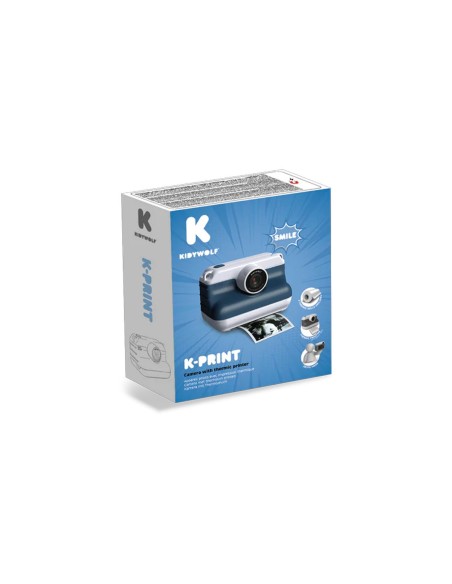 Cámara Infantil de Impresión Térmica K-Print Blue