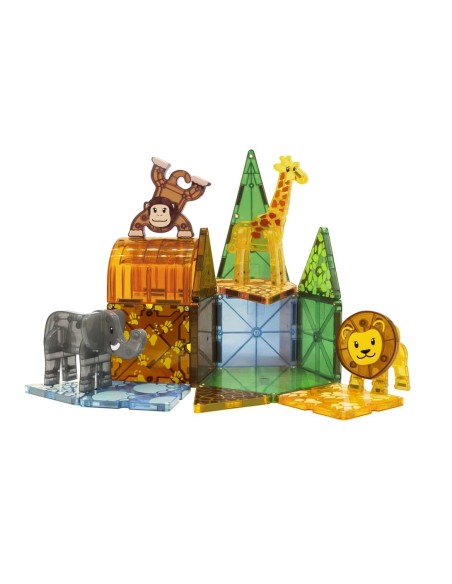MAGNA-T Safari Animals Set 25pcs Juegaconmigo