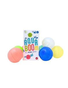 7 Globos de Agua Reutilizables Aqua-Boom