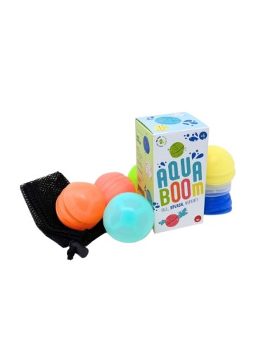 7 Globos de Agua Reutilizables Aqua-Boom