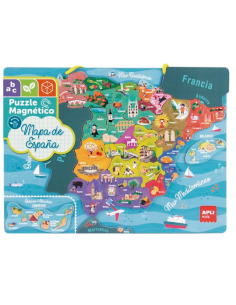 Puzle Magnético España 50 Unidades Apli