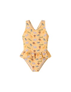 Bañador Cruzado con Volantes Wild Animals