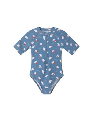 Bañador con Cremallera Hippos