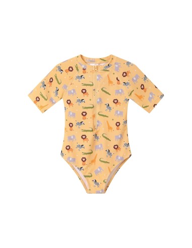 Bañador con Cremallera Wild Animals