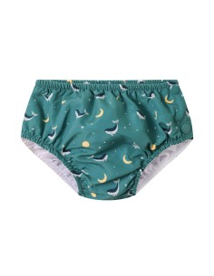 Bañador Pañal Whale Teal