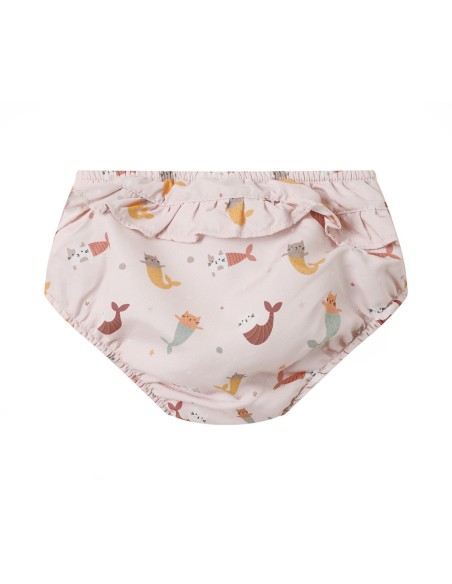 Bañador Pañal Volantes Mermaid Cats