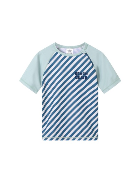 Camiseta Protección Solar Stripes Blues & Beyond