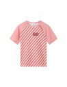 Camiseta Protección Solar Stripes Bloom & Blush
