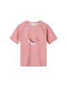 Camiseta Protección Solar Whale Pink