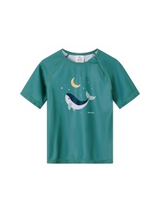 Camiseta Protección Solar Whale Teal