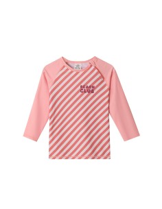 Camiseta Protección Solar Manga Larga Stripes Bloom & Blush
