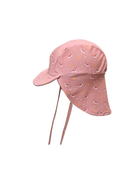 Gorro Playa Bebé Whale Pink