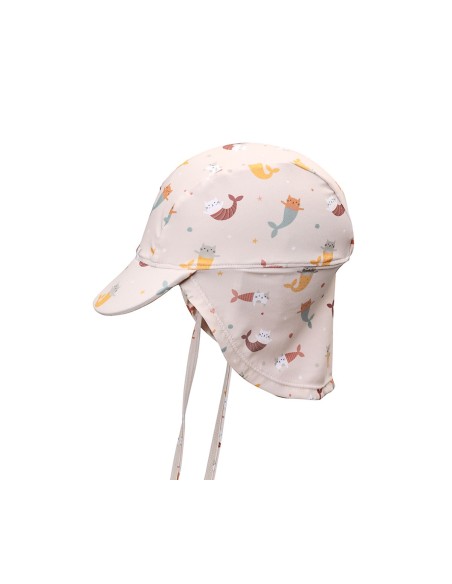 Gorro Playa Bebé Mermaid Cats