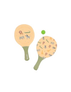 Palas de Playa Neopreno Wild Animals con Pelota