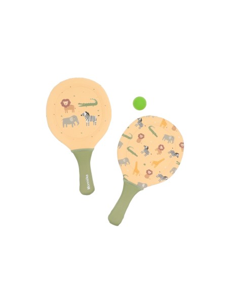 Palas de Playa Neopreno Wild Animals con Pelota