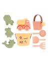 Set de Juguetes de Playa Wild Animals