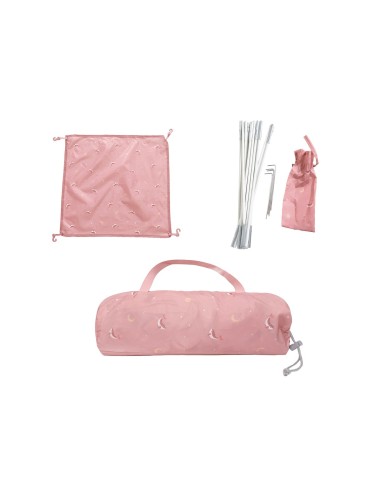 Carpa con Protector Antimosquitos Whale Pink