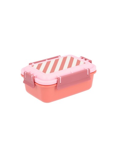 Caja Almuerzo Bento Stripes Bloom & Blush