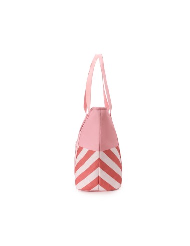 Bolso Tote Nevera Stripes Bloom & Blush