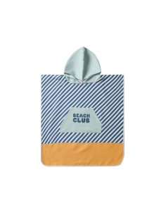 Poncho de Playa Stripes Blues & Beyond