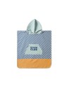 Poncho de Playa Stripes Blues & Beyond
