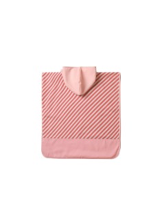 Poncho de Playa Stripes Bloom & Blush 2