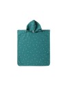 Poncho de Playa Whale Teal