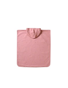 Poncho de Playa Whale Pink 2