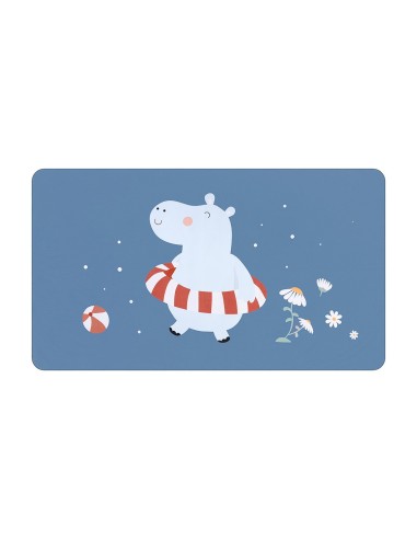 Toalla Playa Microfibra Hippos Personalizable