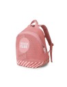 Mochila Infantil Antiarena Stripes Bloom & Blush