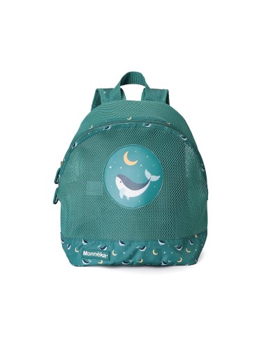 Mochila Infantil Antiarena Whale Teal