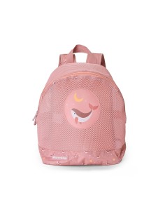Mochila Infantil Antiarena Whale Pink