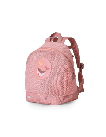 Mochila Infantil Antiarena Whale Pink