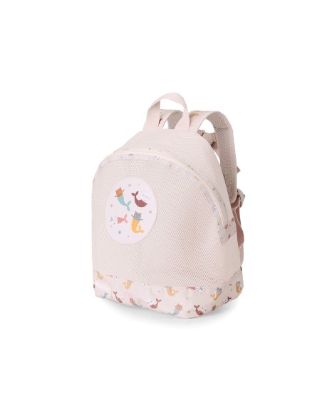 Mochila Infantil Antiarena Mermaid Cats