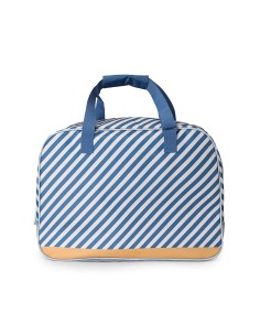 Bolso de Playa con Rejilla Stripes Blues & Beyond Personalizable 2