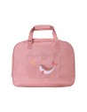Bolso de Playa con Rejilla Whale Pink Personalizable