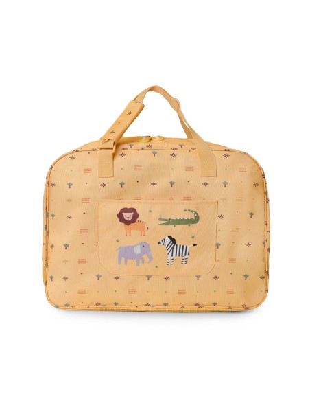 Bolso de Playa con Rejilla Wild Animals Personalizable