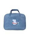 Bolso de Playa con Rejilla Hippos Personalizable