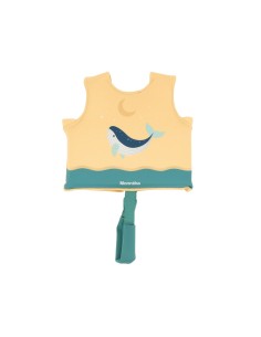 Chaleco Flotador Aprendizaje Whale Teal 2