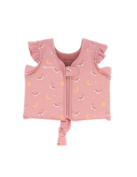 Chaleco Flotador Aprendizaje Whale Pink