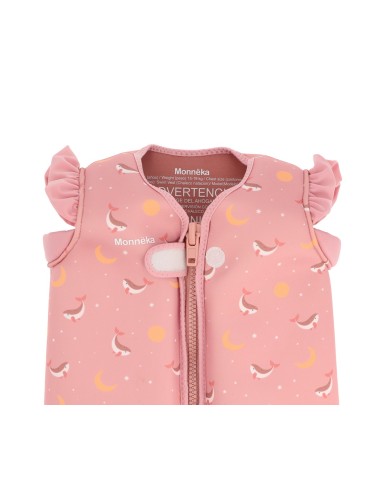 Chaleco Flotador Aprendizaje Whale Pink
