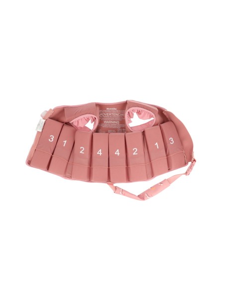 Chaleco Flotador Aprendizaje Whale Pink
