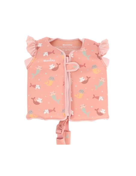 Chaleco Flotador Aprendizaje Mermaid Cats