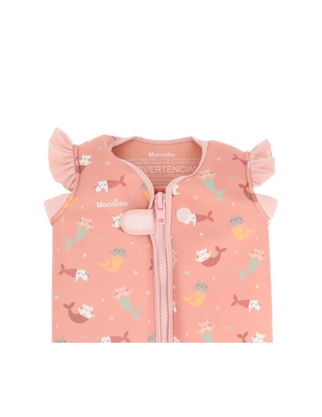Chaleco Flotador Aprendizaje Mermaid Cats