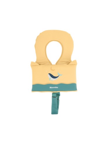 Chaleco Flotador Aprendizaje Whale Teal Talla 1-2 años