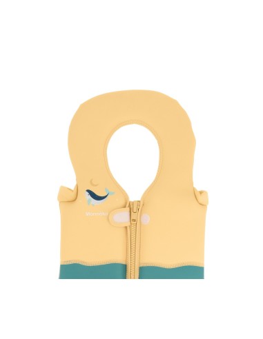 Chaleco Flotador Aprendizaje Whale Teal Talla 1-2 años
