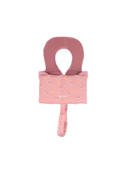 Chaleco Flotador Aprendizaje Whale Pink Talla 1-2 años