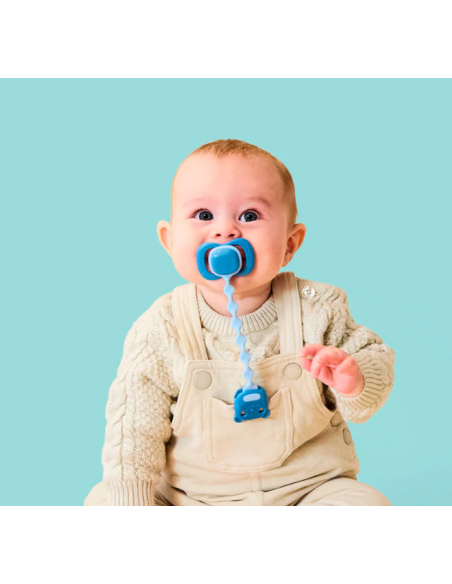 Sujetachupetes Twist - Sage/Ocean